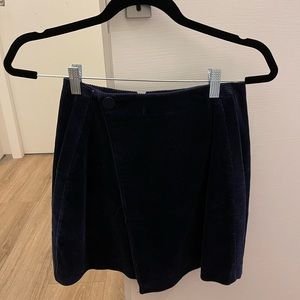 Club Monaco Corduroy Mini Skirt